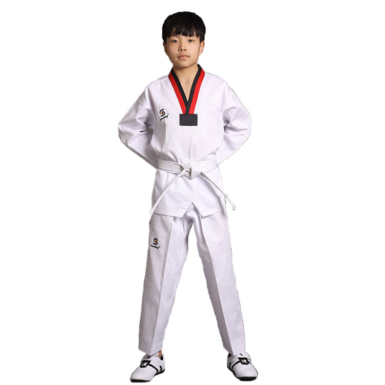100% bomuld taekwondo uniform